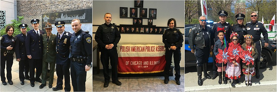 Officers Czerech and Terry, representing the Department while enjoying the day